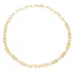Vintage Hermès Diamond Chain Link Necklace