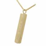 Vintage Signature Tiffany & Co. Bar Pendant