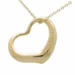 Vintage Elsa Peretti for Tiffany & Co. Open Heart Pendant