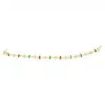 Vintage Charles Krypell Diamond, Sapphire and Emerald Bracelet