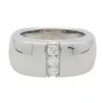Vintage Mauboussin Paris Chunky Diamond Ring