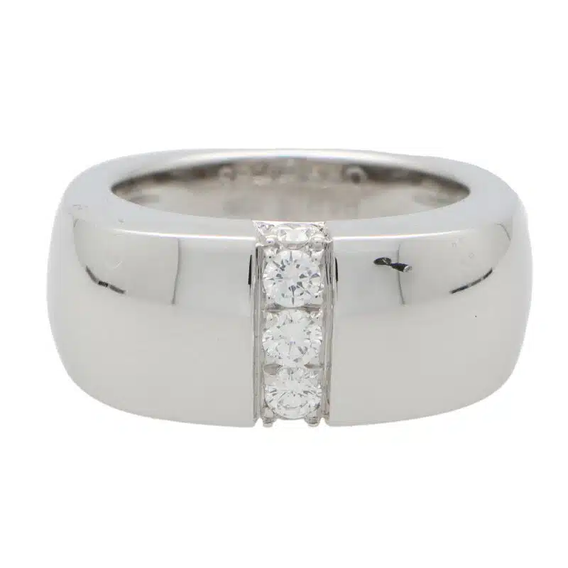 Vintage Mauboussin Paris Chunky Diamond Ring