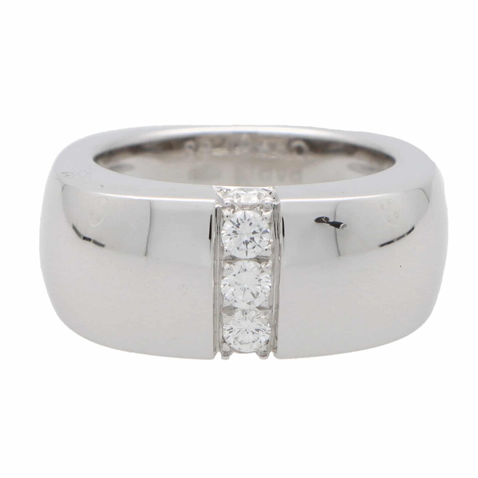 Vintage Mauboussin Paris Chunky Diamond Ring