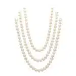 Vintage Ziegfeld Tiffany & Co. 80-Inch Pearl Wrap Necklace