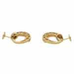 Vintage Cartier Diamond Door Knocker Earrings