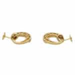 Vintage Cartier Diamond Door Knocker Earrings