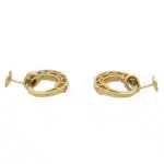 Vintage Cartier Diamond Door Knocker Earrings