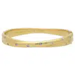 Vintage Tiffany & Co. Etoile Diamond Crossover Bangle