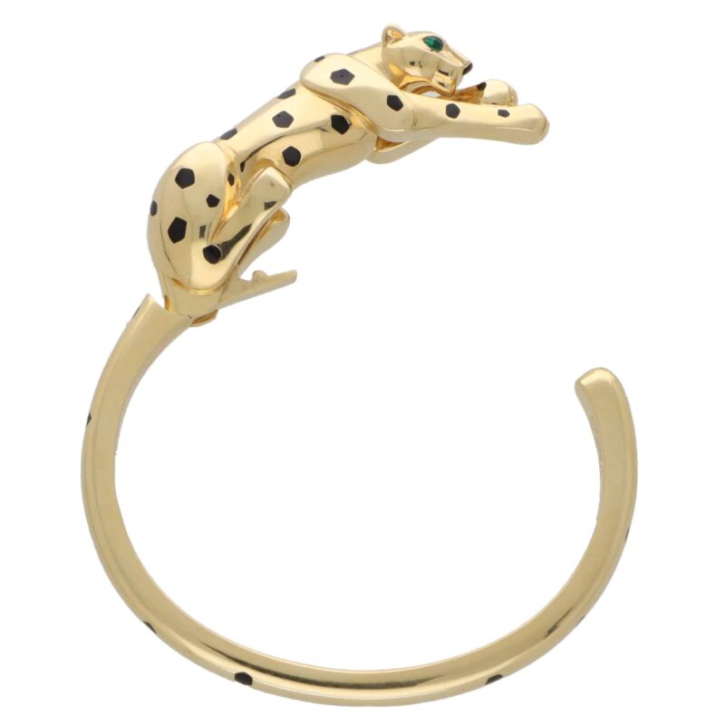 Vintage Panthère de Cartier Walking Panther Bangle