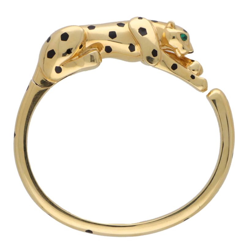 Vintage Panthère de Cartier Walking Panther Bangle