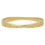 Vintage Tiffany & Co. Etoile Diamond Crossover Bangle