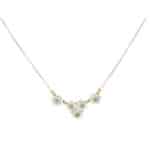 Vintage Buccellati 'Primavera' Diamond and Emerald Necklace