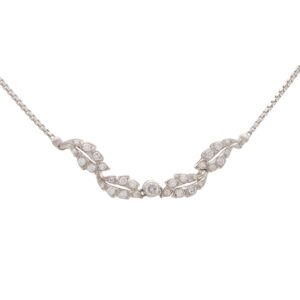 Vintage Buccellati 'Les Amoureux' Diamond Pendant Necklace