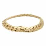 Vintage Cartier 1970's Flat Curb Link Bracelet