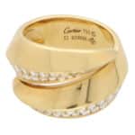 Vintage Cartier 'Panthère Griffe' Diamond Ring