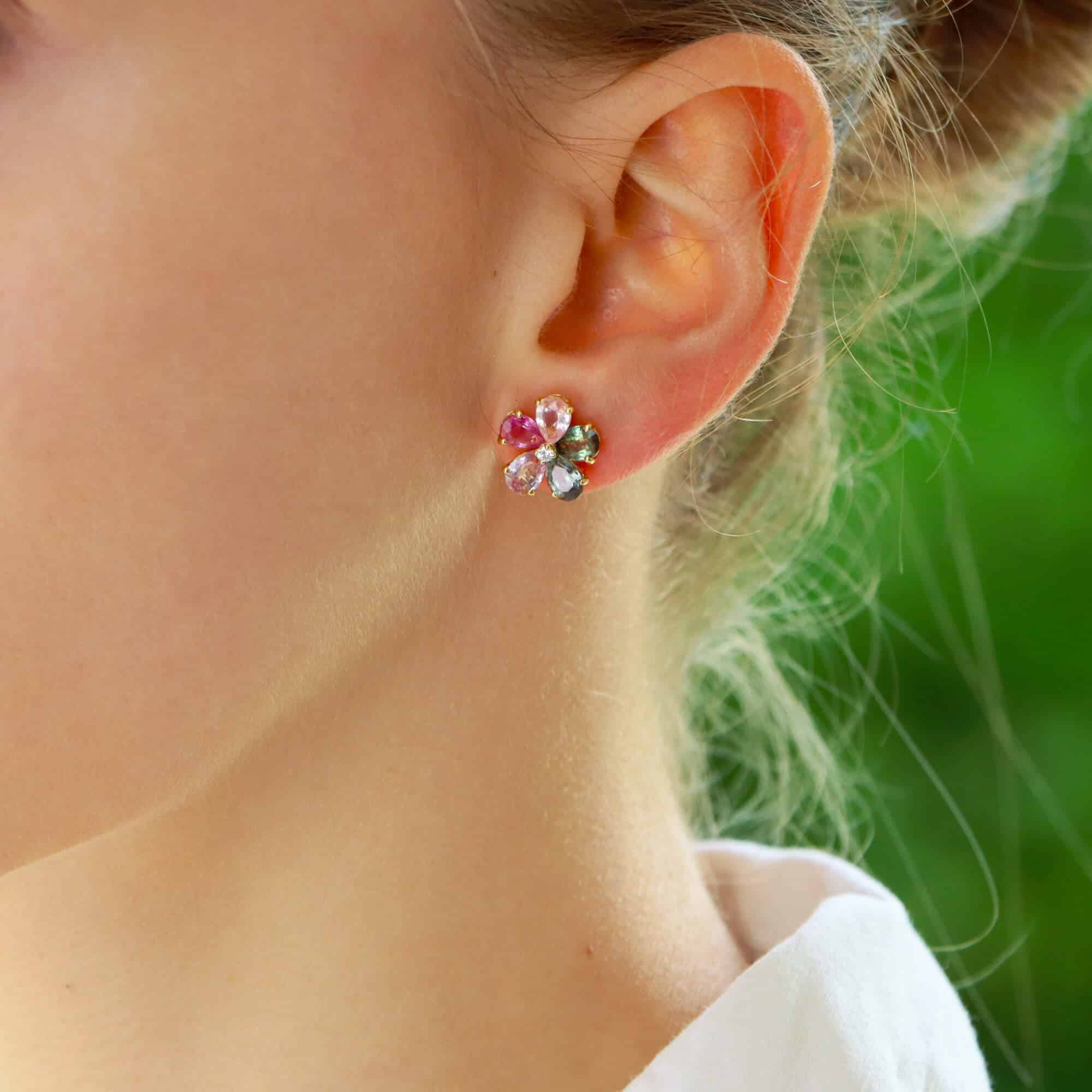 Bvlgari flower earrings hotsell
