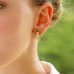 Vintage Paloma Picasso for Tiffany & Co. Daisy Flower Earrings