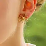 Vintage Paloma Picasso for Tiffany & Co. Daisy Flower Earrings