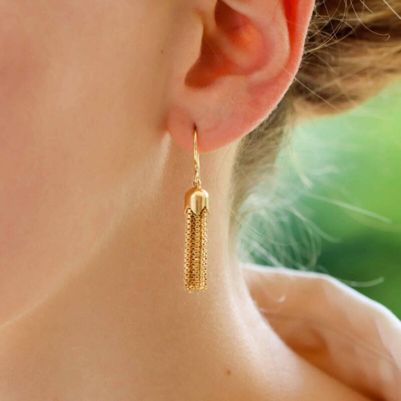 Vintage Tassel Drop Earrings