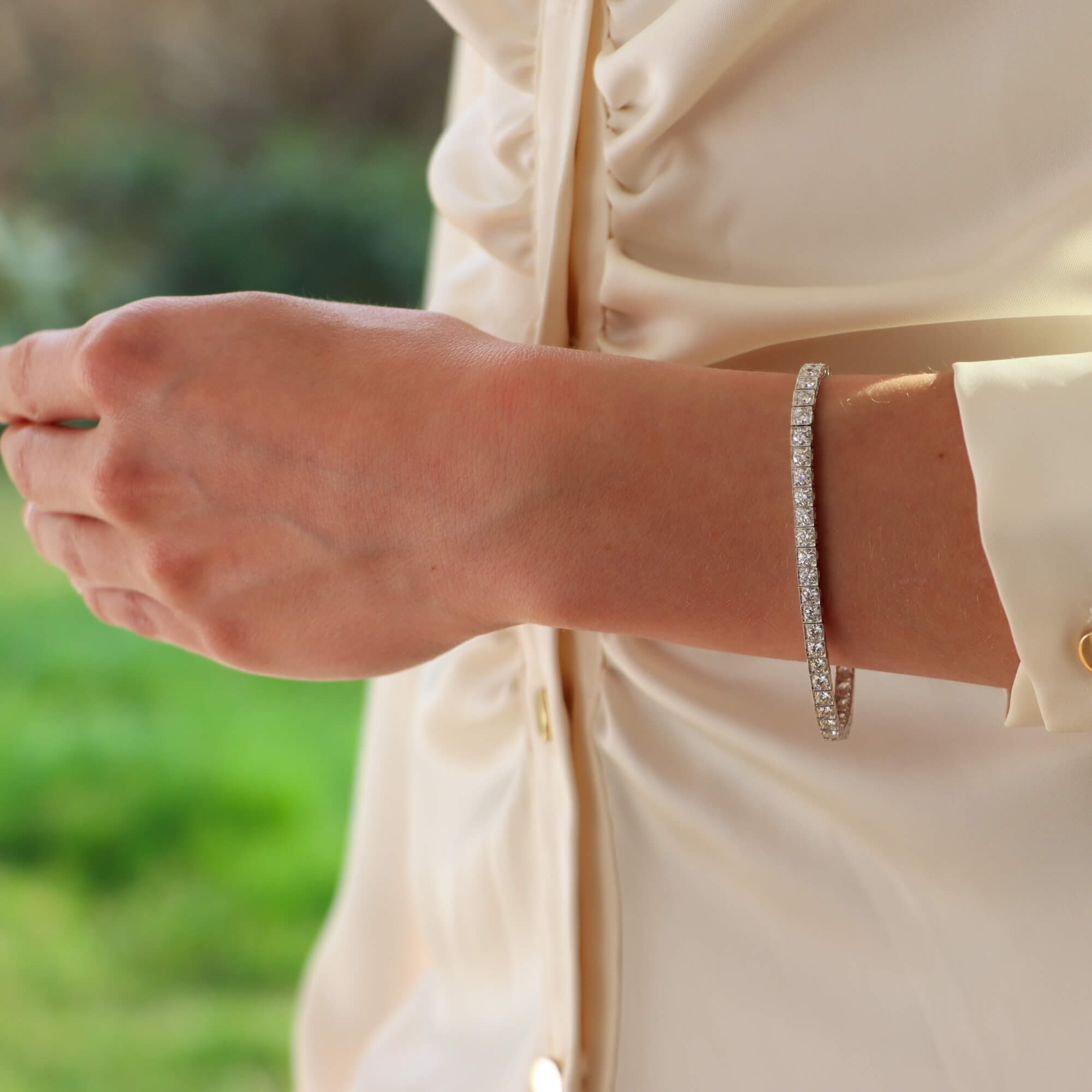 Loose store diamond bracelet
