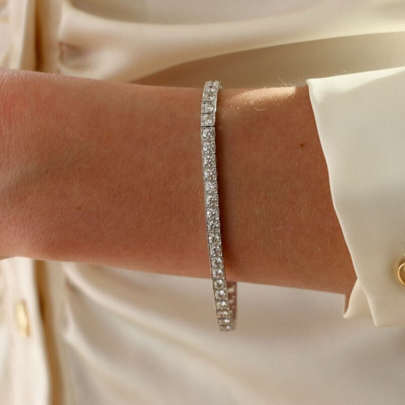 5.04 Carat Diamond Line Tennis Bracelet