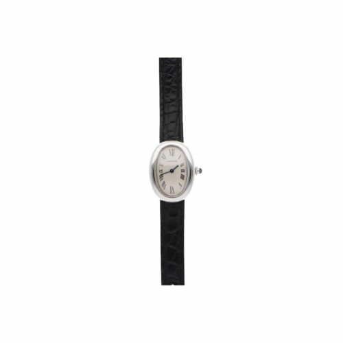 Vintage Cartier Baignoire White Gold Watch