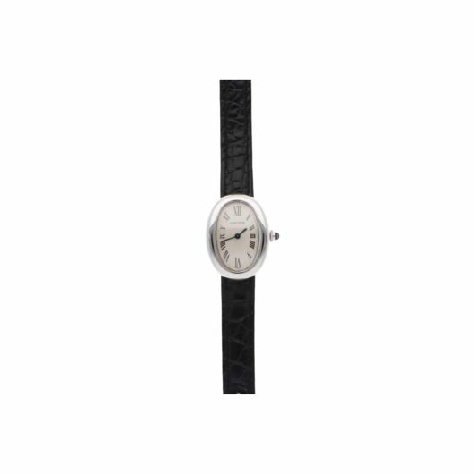 Vintage Cartier Baignoire White Gold Watch