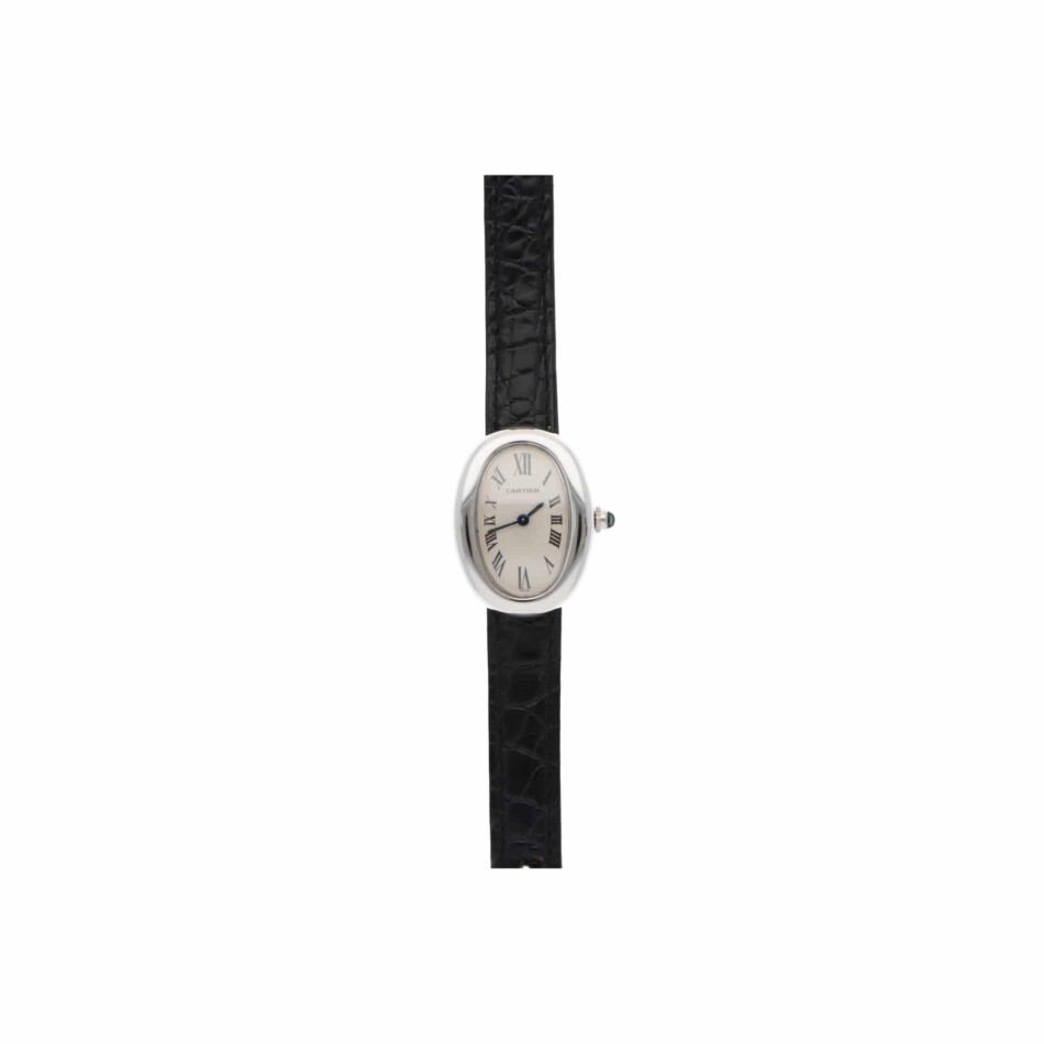 Vintage Cartier Baignoire White Gold Watch