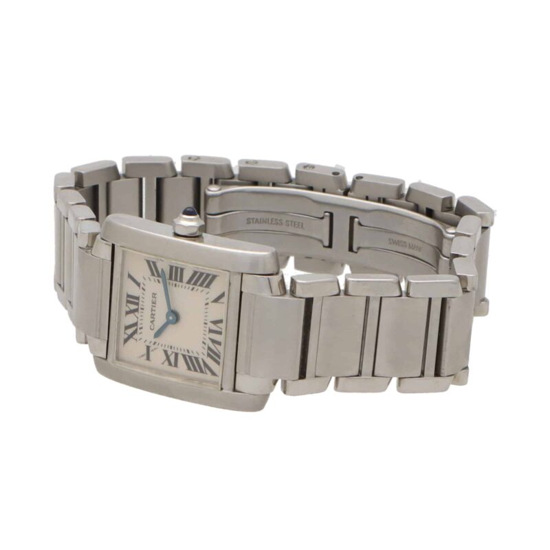 Vintage Cartier Tank Francaise Stainless Steel Watch