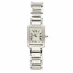 Vintage Cartier Tank Francaise Stainless Steel Watch