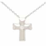 Vintage Paloma Picasso for Tiffany & Co. Diamond Cross Necklace