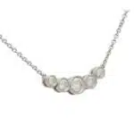 Vintage Tiffany & Co. Diamond Jazz Necklace
