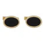Vintage Tiffany & Co. Onyx Cufflink and Stud Dress Set