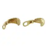 Vintage Clip-On Half Hoop Earrings