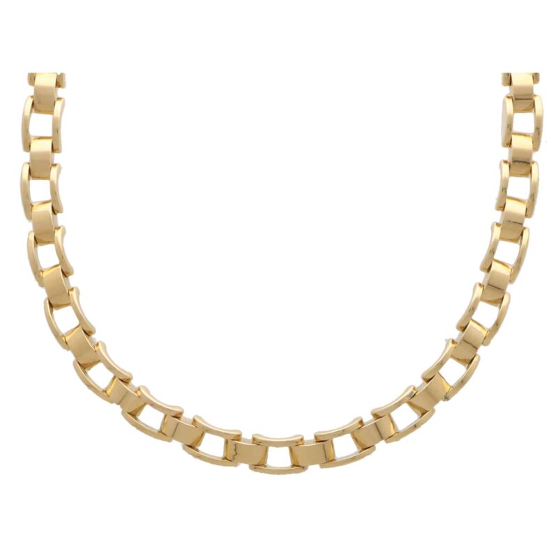 Vintage Mauboussin Chain Link Necklace