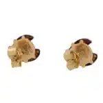 Vintage Ladybird Enamel Stud Earrings