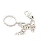 Vintage Cartier Diamond Set Charm Bracelet