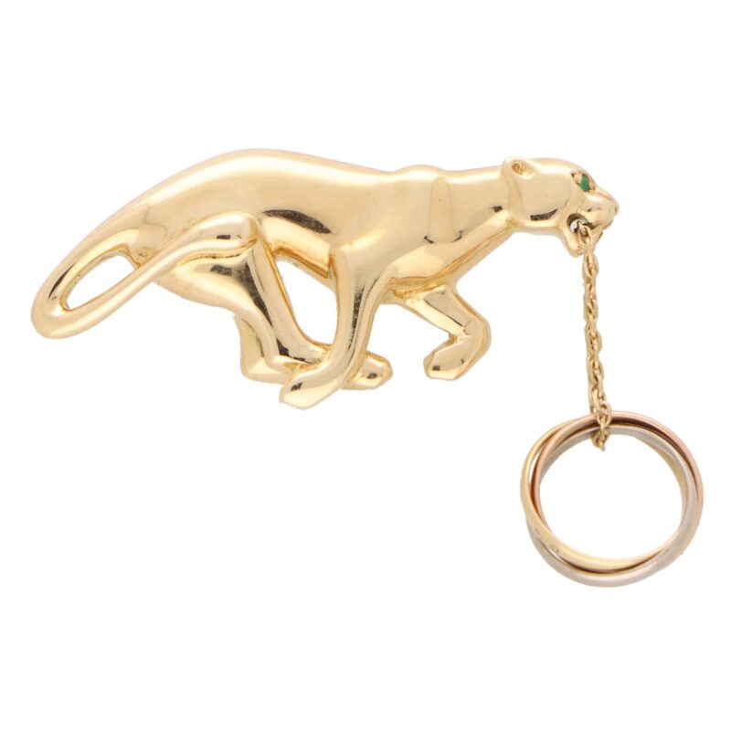 Vintage Cartier Trinity Panther Brooch