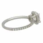 Vintage GIA Certified Harry Winston Cushion Cut Diamond Ring