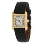 Vintage Cartier Tank Francaise 18k Yellow Gold Watch