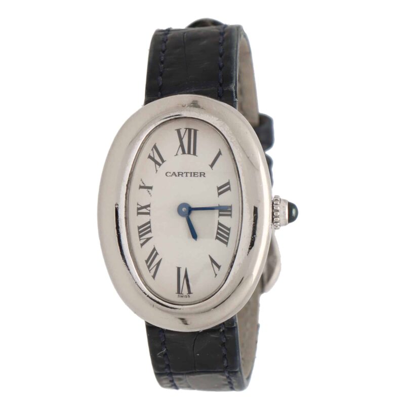 Vintage Cartier Baignoire White Gold Watch