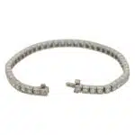 3.04 Carat Old Cut Diamond Line Tennis Bracelet