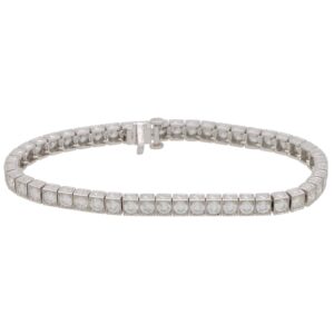 6.03 Carat Diamond Line Tennis Bracelet