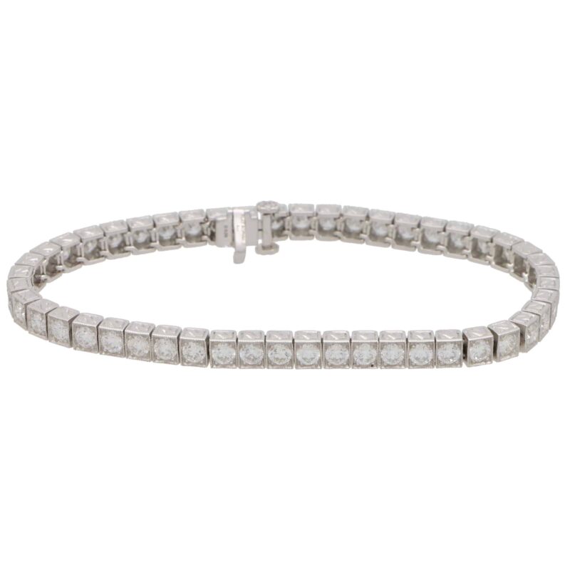 6.03 Carat Diamond Line Tennis Bracelet