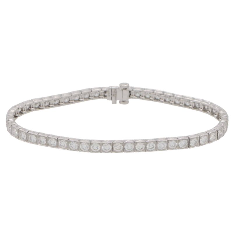 5.04 Carat Diamond Line Tennis Bracelet