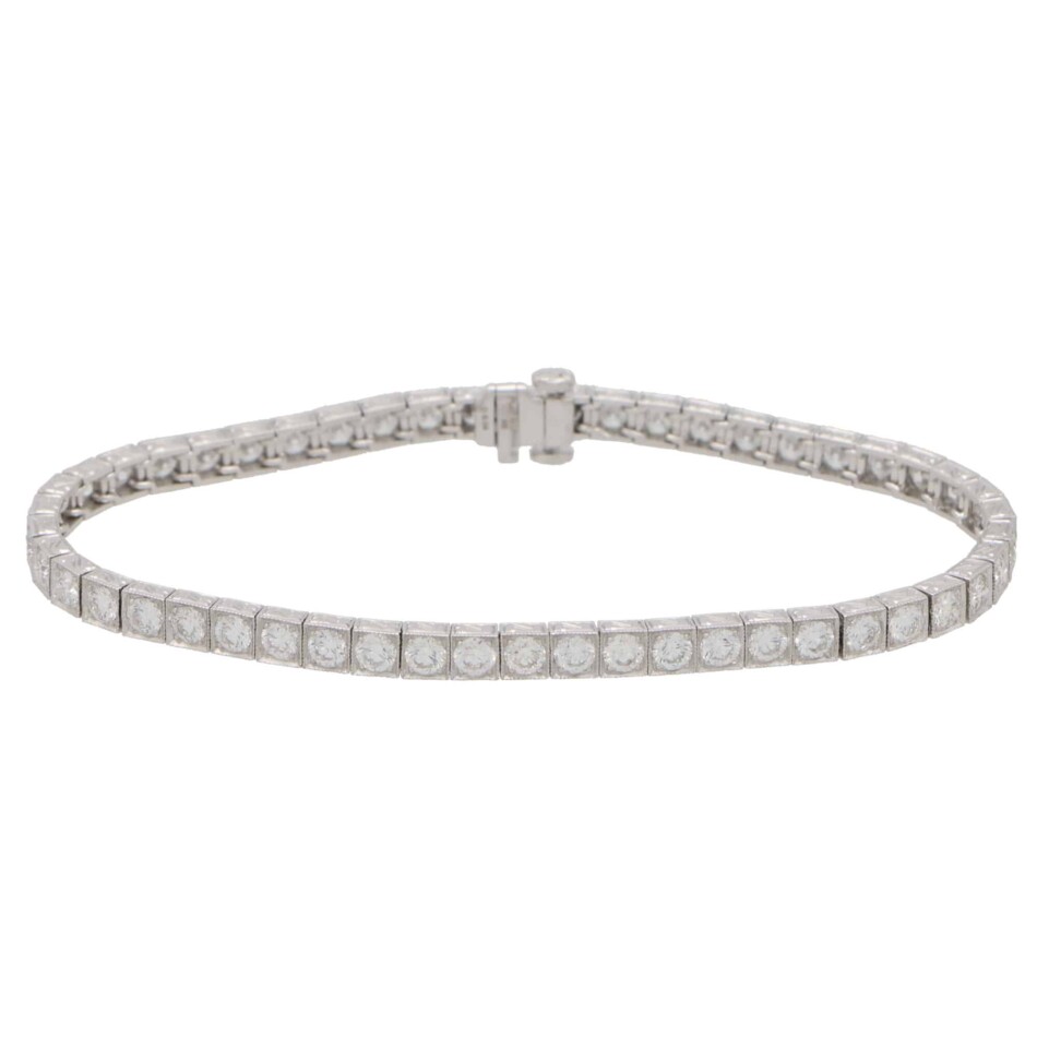 5.04 Carat Diamond Line Tennis Bracelet
