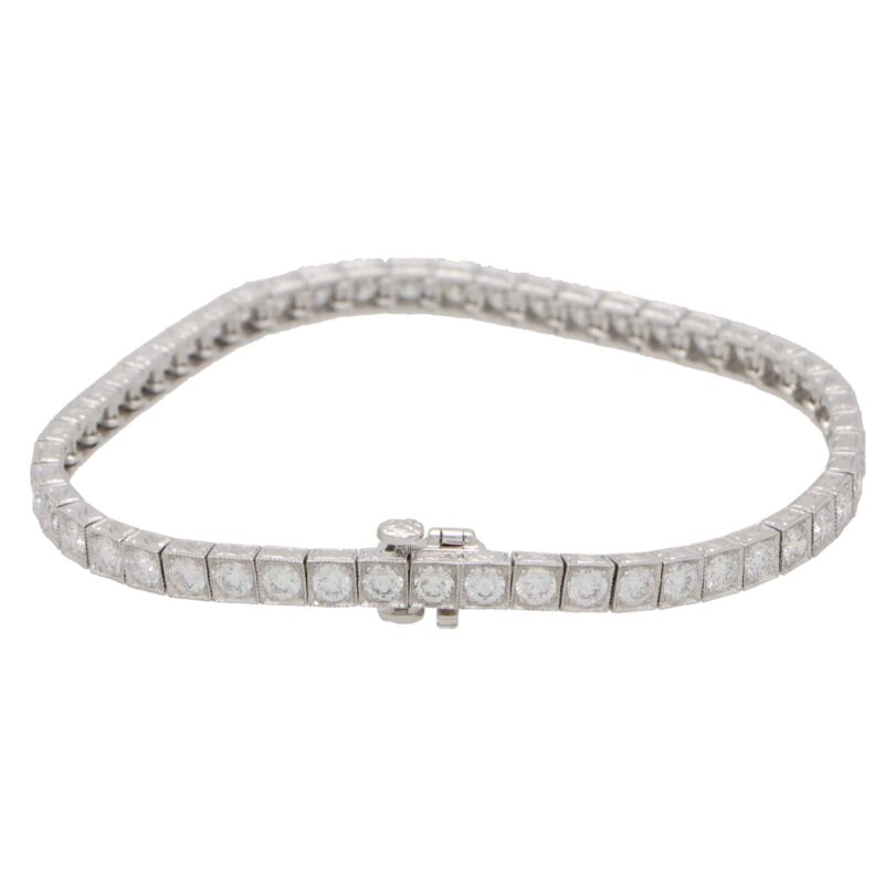 5.04 Carat Diamond Line Tennis Bracelet