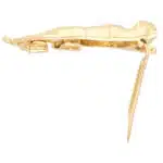 Vintage Panthère De Cartier Emerald Eyed Panther Brooch