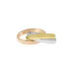 Vintage Les Must De Cartier Trinity Ring Size 54