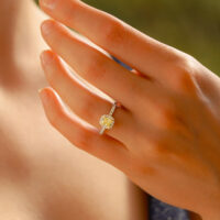 Yellow Diamond Ring